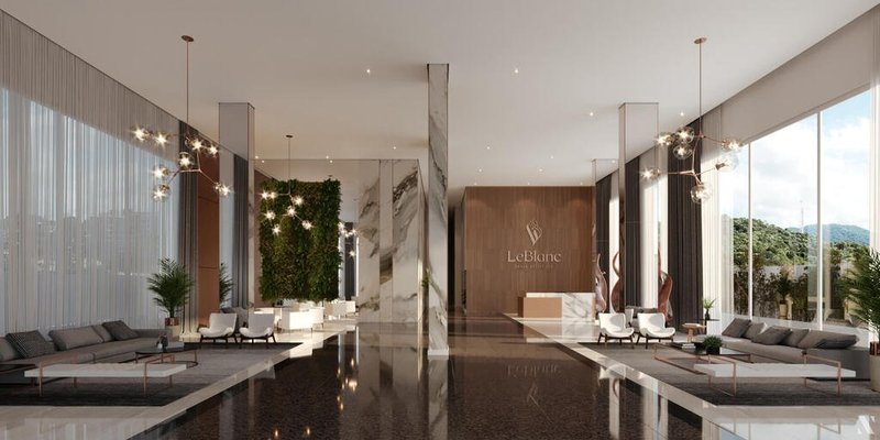Apartamento Le Blanc Brava Résidence 173m² 3D Delfim de Pádua Peixoto Itajaí - 