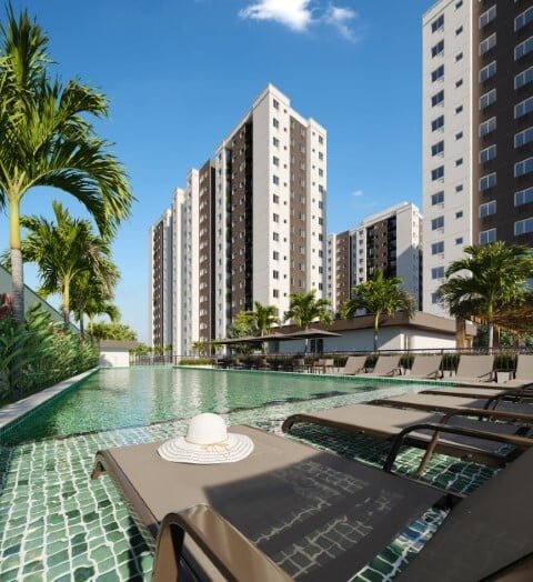 Apartamento Vivaz Prime Zona Norte 2 dormitórios 45m² das Oficinas Rio de Janeiro - 