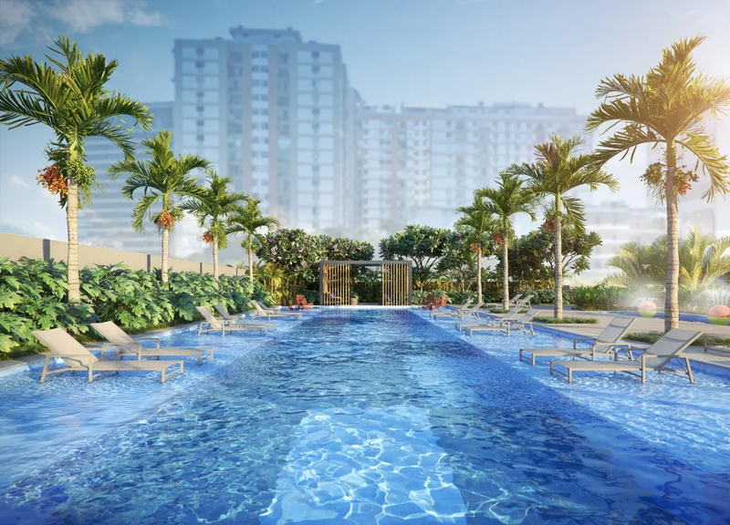Apartamento Atmosfera Condominium Park 1 suíte 90m² Mariz e Barros Rio de Janeiro - 