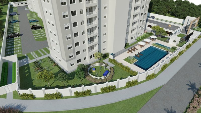 Apartamento Esplendor Carioca - Fase 1 36m² 2D Pastor Martin Luther King Jr. Rio de Janeiro - 