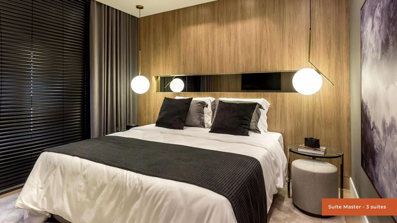 Apartamento alto padrão, com 3 suítes, 3 garagens. Bairro Batel, perto da Praça Espanha Alameda Princesa Izabel Curitiba - 