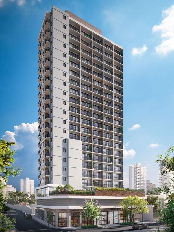 Apartamento Bourbon Smart Style - Residencial 40.06m² 2D Melo Palheta São Paulo - 