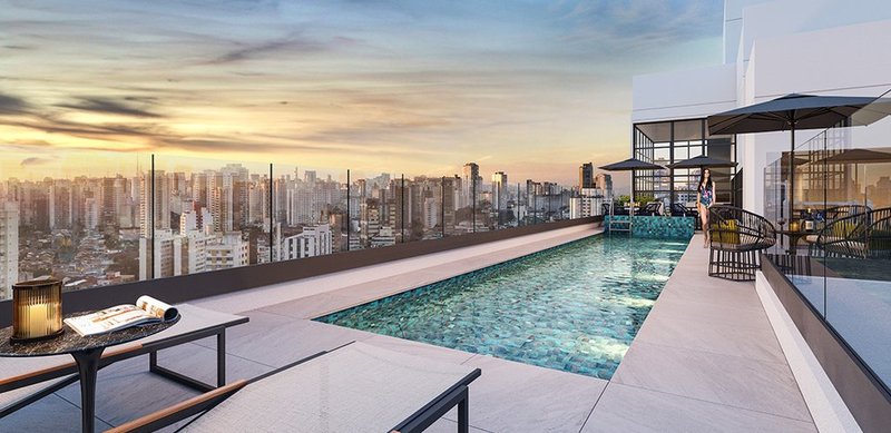 Apartamento Boulevard Arouche 33m² 2D do Arouche São Paulo - 