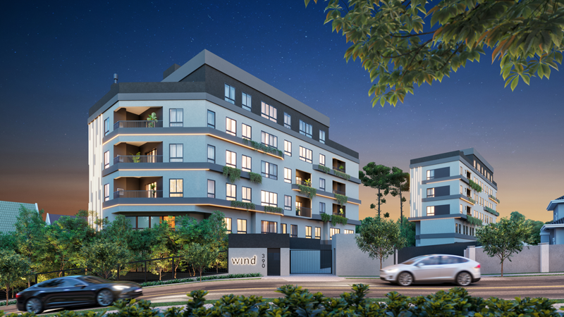 Apartamentos com 80m, 3 quartos, 2 banheiros, 1 garagem. Bairro Santa Felicidade Doutor Leão Mocellin Curitiba - 