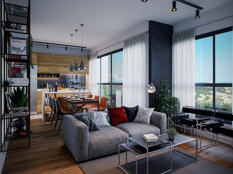 Apartamento com 2 suítes, vaga de garagem, Bairro Mossumguê. 3 km do Parque Barigui Rua José Carolo Curitiba - 