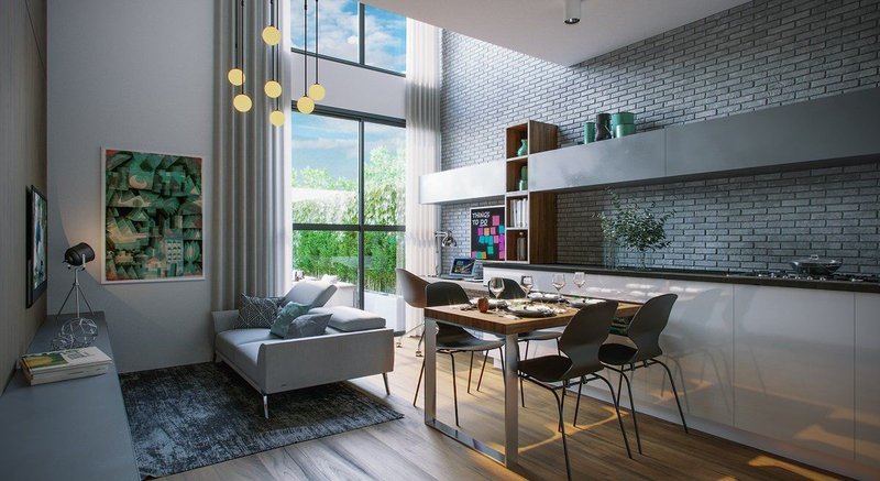 Apartamento com 2 suítes, vaga de garagem, Bairro Mossumguê. 3 km do Parque Barigui Rua José Carolo Curitiba - 