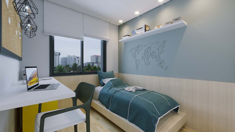 Apartamento com 3 quartos, 1 ou 2 suítes, 1 vaga de garagem. Bairro Tingui Rua João Batista Trentin Curitiba - 
