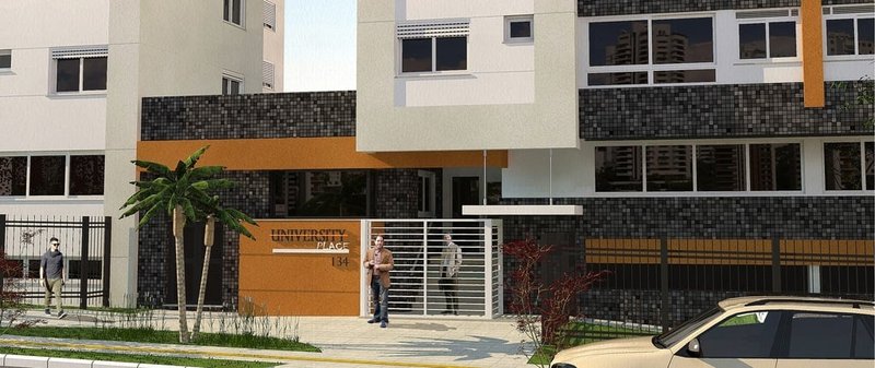 Apartamento University Place 2 suítes 83m² Paulo Setúbal Porto Alegre - 