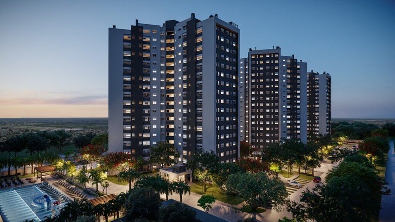 Apartamento Acqua+ Life Club 2 dormitórios 52m² Tenente Ary Tarragô Porto Alegre - 