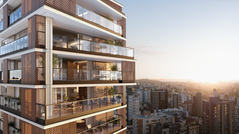 Apartamento Andaluz 3 suítes 221m² Bagé Porto Alegre - 
