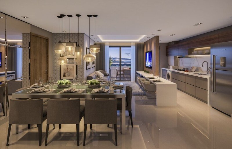 Apartamento Terrasse Créatif Appartements 81.18m² 2D Professor Guido Straube Curitiba - 