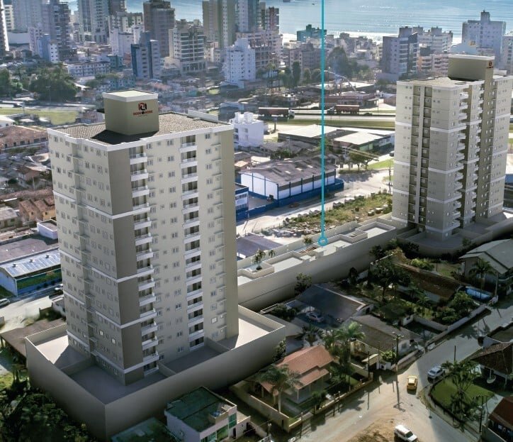 Apartamento Blue Garden Residence - Fase 2 68m² 2D 600 Itapema - 