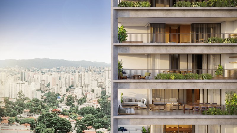 Apartamento Garden 4 dormitórios a venda em Pinheiros Rua Alves Guimarães Alves Guimarães São Paulo - 