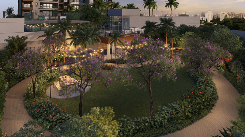 Apartamento Írio Golf Garden 1 suíte 86m² Nossa Senhora do Sabará São Paulo - 