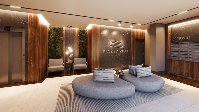Apartamento Piazza Zilli Residencial 118m² 3D 120 Itapema - 