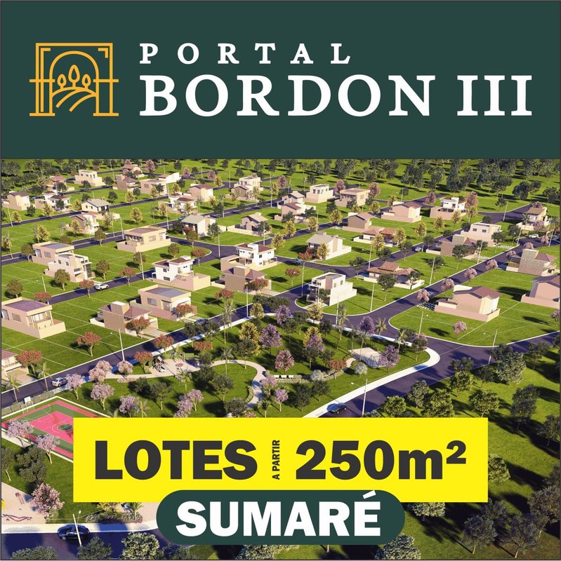 LOTES NO PORTAL BORDON 3 - SUMARÉ - Sumaré - 