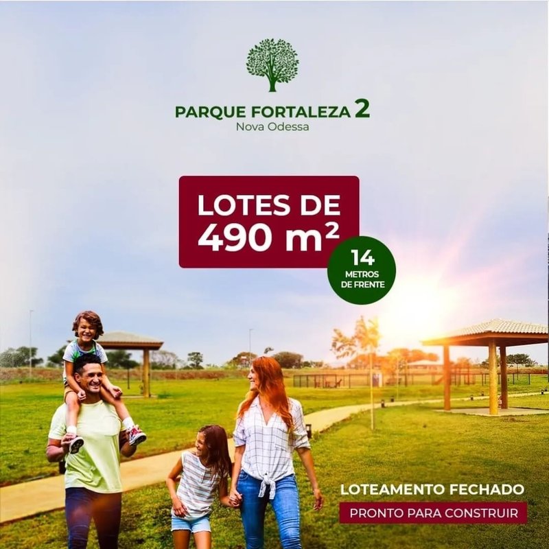 LOTES NO PARQUE FORTALEZA - NOVA ODESSA - Nova Odessa - 