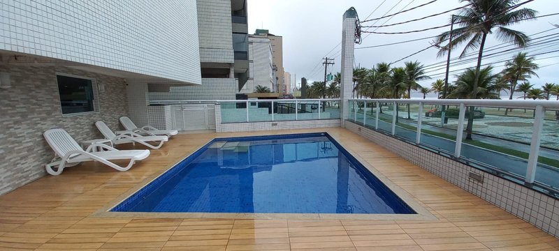 Apartamento, 3 dormitórios, 2suite, 127 m2, Vista Mar, Guilhermina Praia Grande SP Avenida Presidente Castelo Branco Praia Grande - 