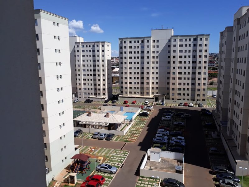 Apt 2 quartos planejados - VALPGO Conjunto Residencial 1 Condomínio 1 Bloco A Valparaíso de Goiás - 