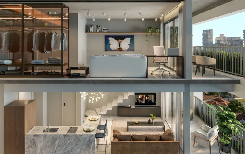 Studio Cyrela For You Moema 29.52m² 1D dos Arapanés São Paulo - 