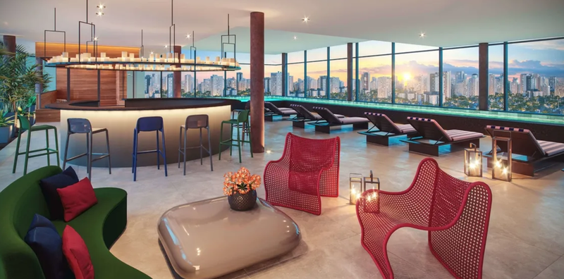 Studio Cyrela For You Moema 29.52m² 1D dos Arapanés São Paulo - 