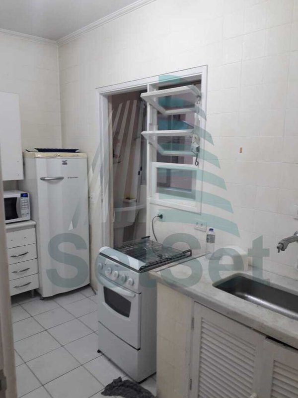 Apartamento para Locação de 1 dormitório - Praia da Enseada - Guarujá/SP - Guarujá - 