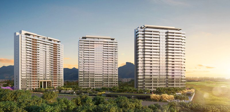 Apartamento Atlântico Golf 3 suítes 120m² Ermanno Dallari Rio de Janeiro - 