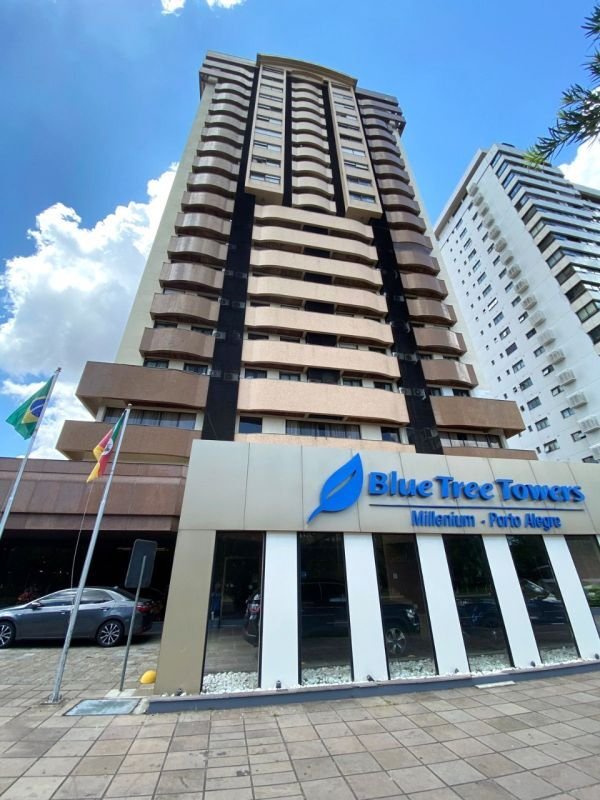 Apartamento Flat Praia de Belas Porto Alegre 1 suíte 38m² Borges de Medeiros Porto Alegre - 