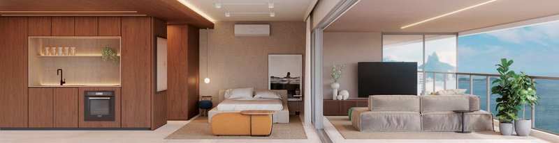 Studio IPA Studios Design 1 dormitório 45m² Prudente de Morais Rio de Janeiro - 