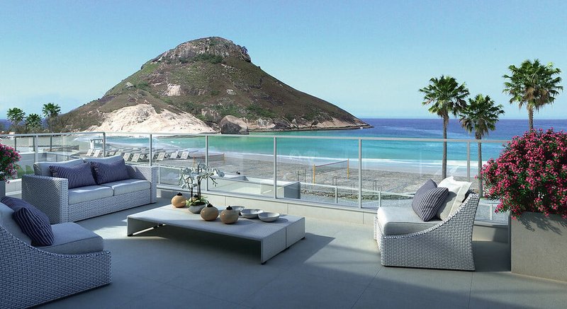 Apartamento On the Ocean 2 suítes 90m² do Pontal Rio de Janeiro - 