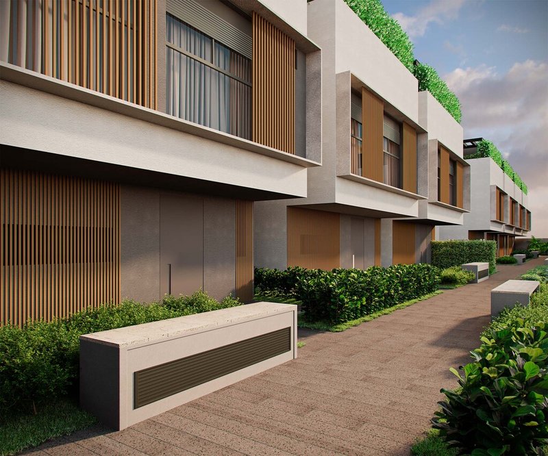 Condomínio de Casas de alto padrão com 525m² 3 suites Brooklin Kansas São Paulo - 