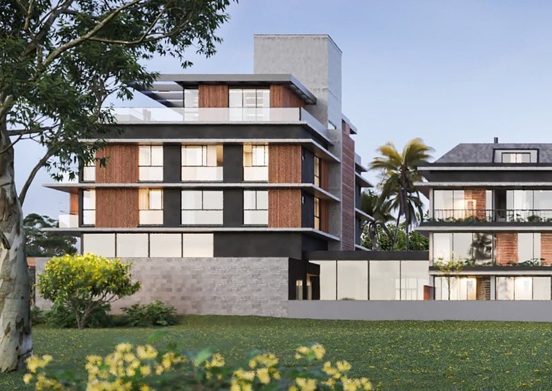 Cobertura Duplex , empreendimento Link em Campeche, 2 suítes, 93m² Francisco Magno Vieira Florianópolis - 