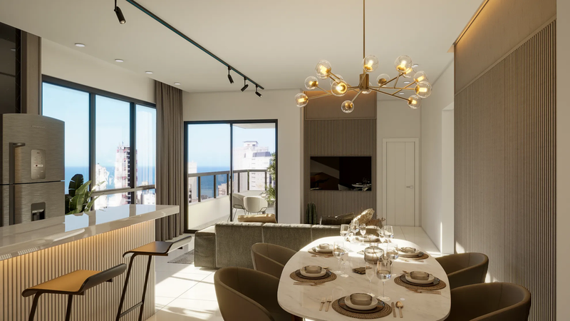 Apartamento Monte Carlo Residence 114m² 3D 268 Itapema - 