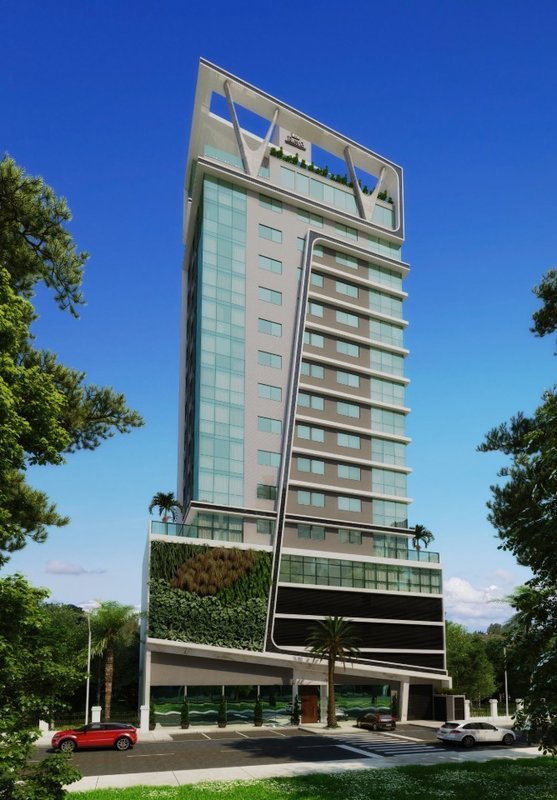 Apartamento Sky Tower Residence 100m² 3D Almirante Fonseca Neves Porto Belo - 