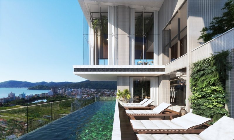 Apartamento Sky Tower Residence 100m² 3D Almirante Fonseca Neves Porto Belo - 