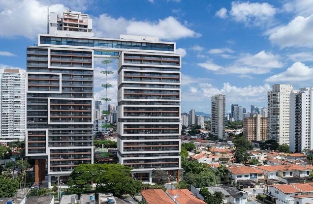 43,8m ²  1 dorms  1 suite 1 vaga  e varanda Rua Nova York São Paulo - 