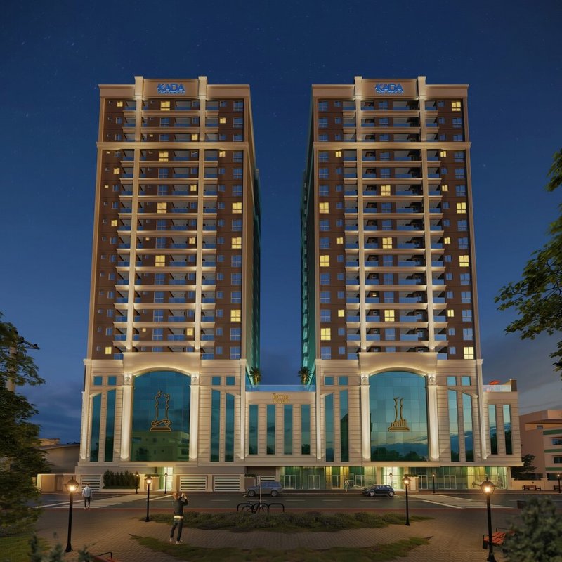Apartamento The Royal Towers - Residencial 70m² 3D 408 Itapema - 