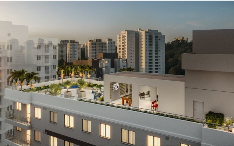 Apartamento garden com 2 dormitórios  ao lado da estação Giovanni Gronchi do metrô Giovanni Gronchi São Paulo - 