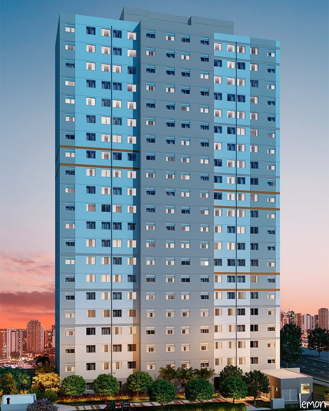 Apartamento Vibra Lapa - Fase 2 40m² 2D Luiz Gatti São Paulo - 