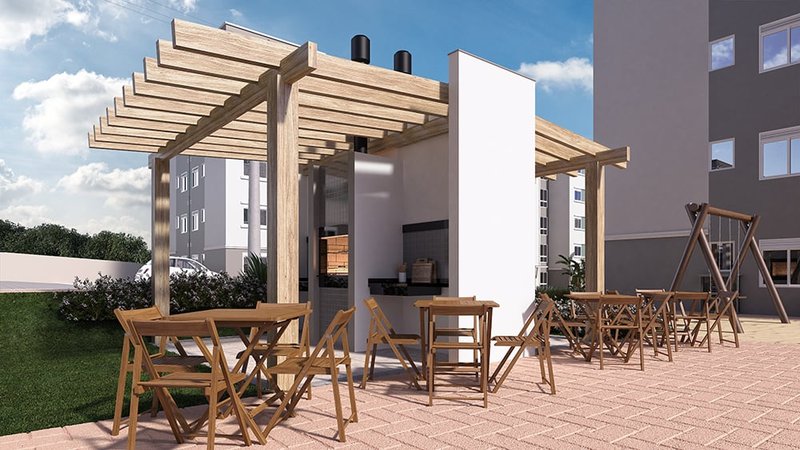 Apartamento Pleno Reserva Especial - Fase 3 2 dormitórios 45m² Boqueirão Canoas - 