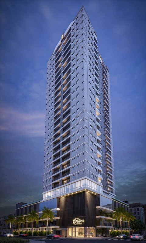 Apartamento River Tower Residence 164m² 4D 129C Itapema - 