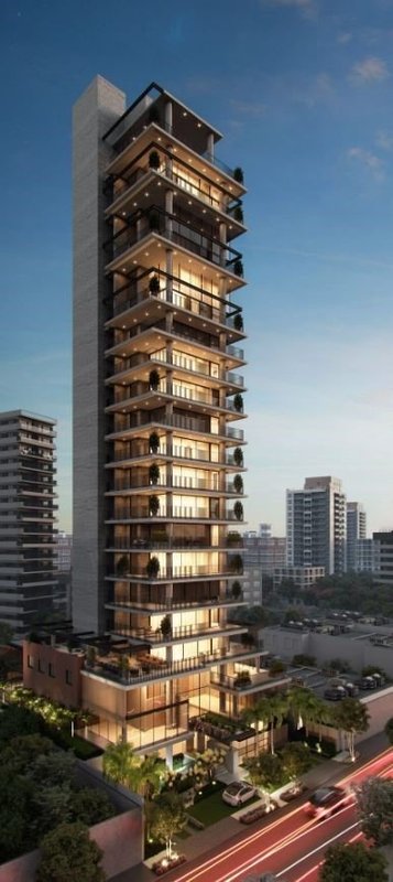 Apartamento Agia Faria Lima 3 suítes 232m² Chipre São Paulo - 