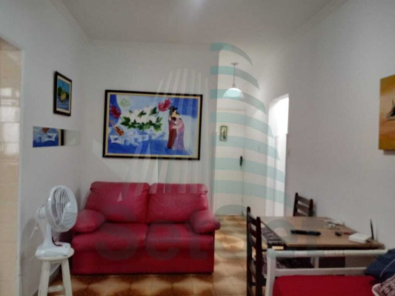 Apartamento para Venda e  Locação de 1 dormitório - Enseada - Guarujá/SP - Guarujá - 