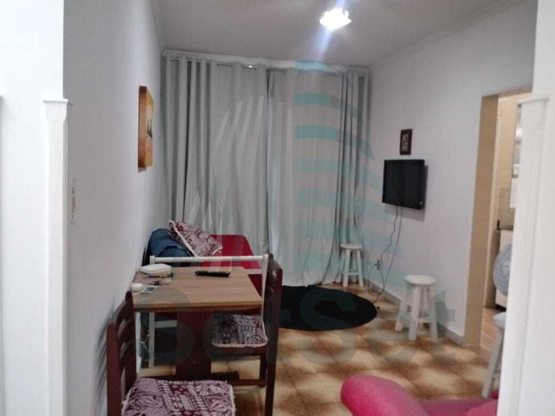 Apartamento para Venda e  Locação de 1 dormitório - Enseada - Guarujá/SP - Guarujá - 