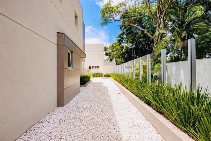 4 suítes , 1 master, 5 vagas no subsolo, amplo jardim privativo 490m² Piscina Rua Manuel Ribeiro da Cruz São Paulo - 