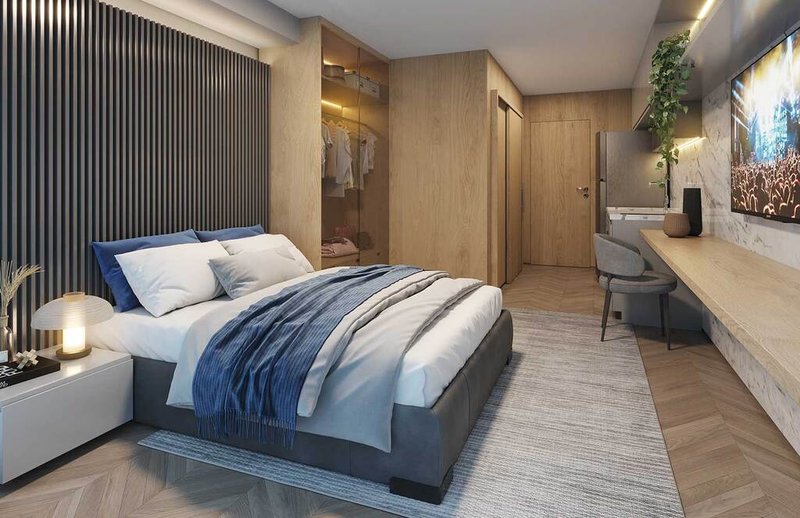 Apartamento tipo Gardem com 2 suites em Moema dos Chanés São Paulo - 