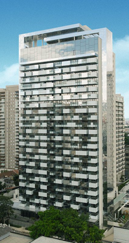 Sala Setin Midtown Pacaembu Office 42.06m² Olga São Paulo - Fachada