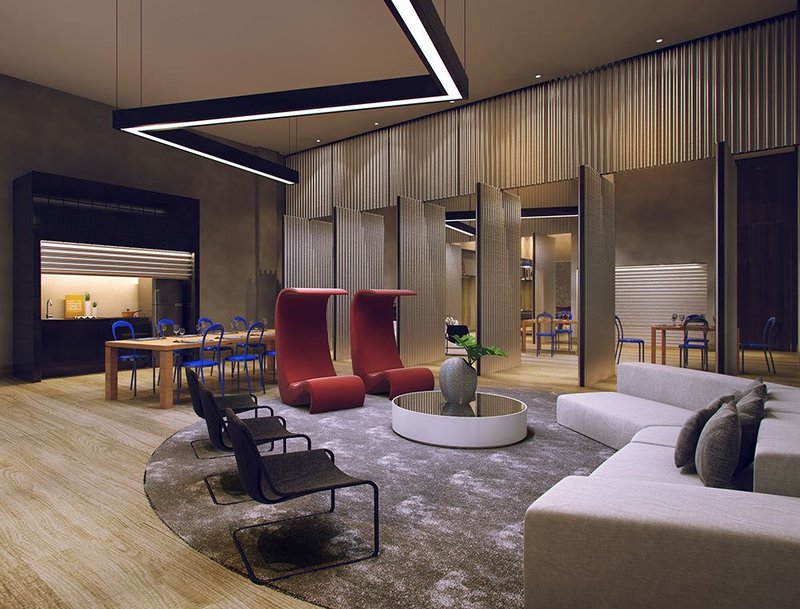 Studio Setin Downtown Praça da República 1 dormitório 39m² da República São Paulo - 