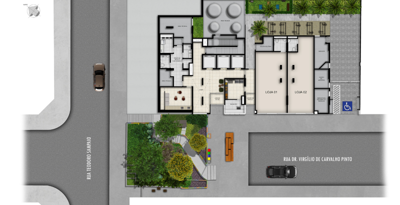 Apartamento em Pinheiros | 2 dormitórios | 4 minutos da Estação Rua Doutor Virgílio de Carvalho Pinto São Paulo - 