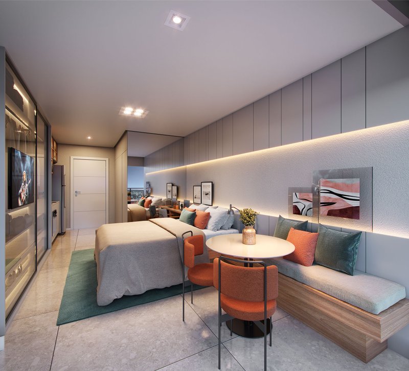 Apartamento Vila Madalena ao Lado da Estação Rua Valdir Niemeyer São Paulo - 